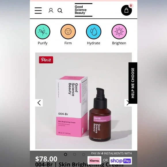 Good Science Beauty Skin Brightening Cream - Picture 7 of 10